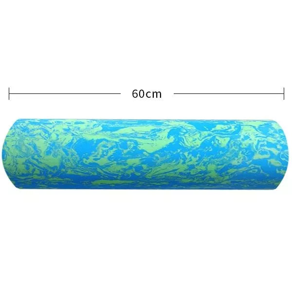 Aomardon camouflage foam shaft Yoga roller in blue-green and pink-blue for muscle relaxation