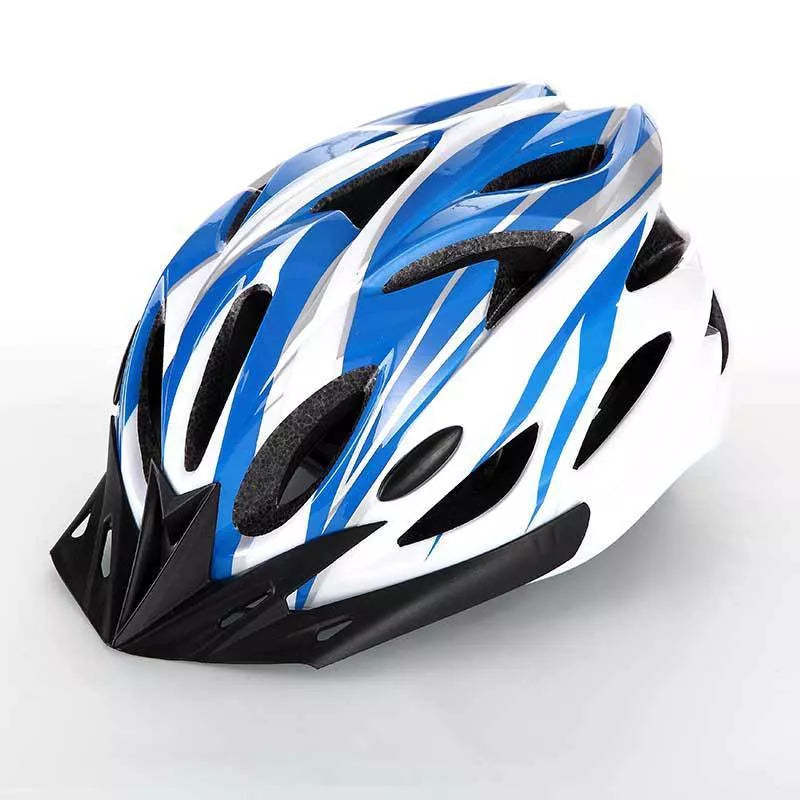 Adjustable child bicycle helmet with 18 wind holes for ventilation in various colors