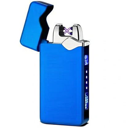JL 315 rechargeable plasma lighter with windproof double arc technology and USB-C charging port