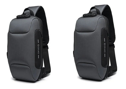 Multifunctional Anti-Theft Waterproof Chest Bag with USB in various colors