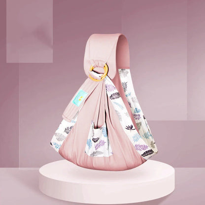 Cotton baby carrier sling in various colors for secure and comfortable baby carrying