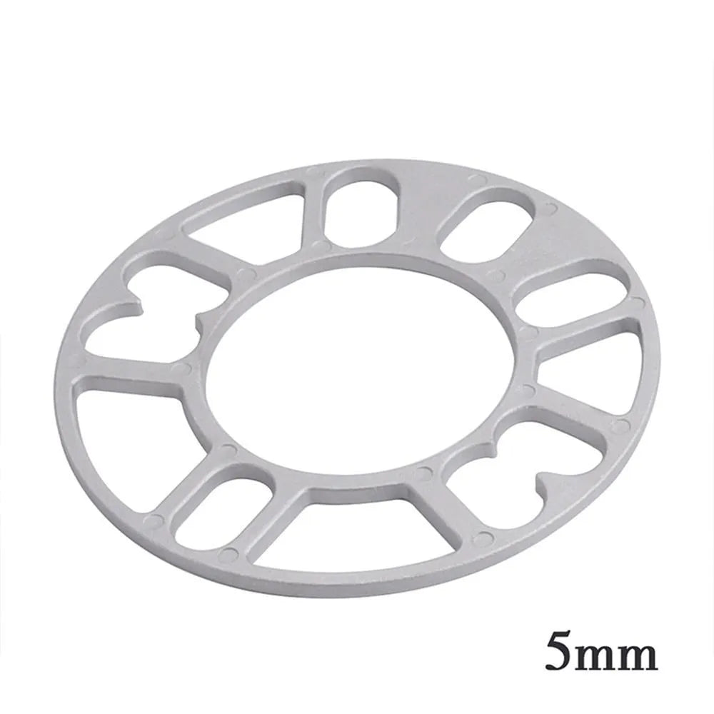 ET wheel hub spacers for automotive modification in 3mm, 5mm, 8mm, and 10mm thickness options