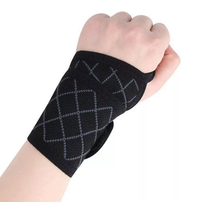 Adjustable wrist support brace for carpal tunnel and tendinitis relief in black, gray, and pink