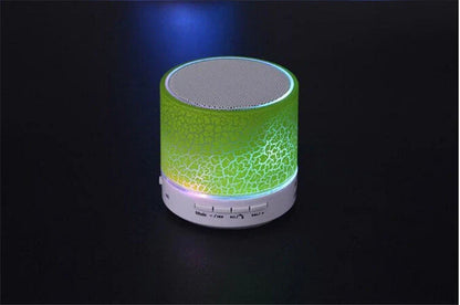 Compact, wireless Bluetooth speakers in various colors with high-quality audio components and intuitive controls