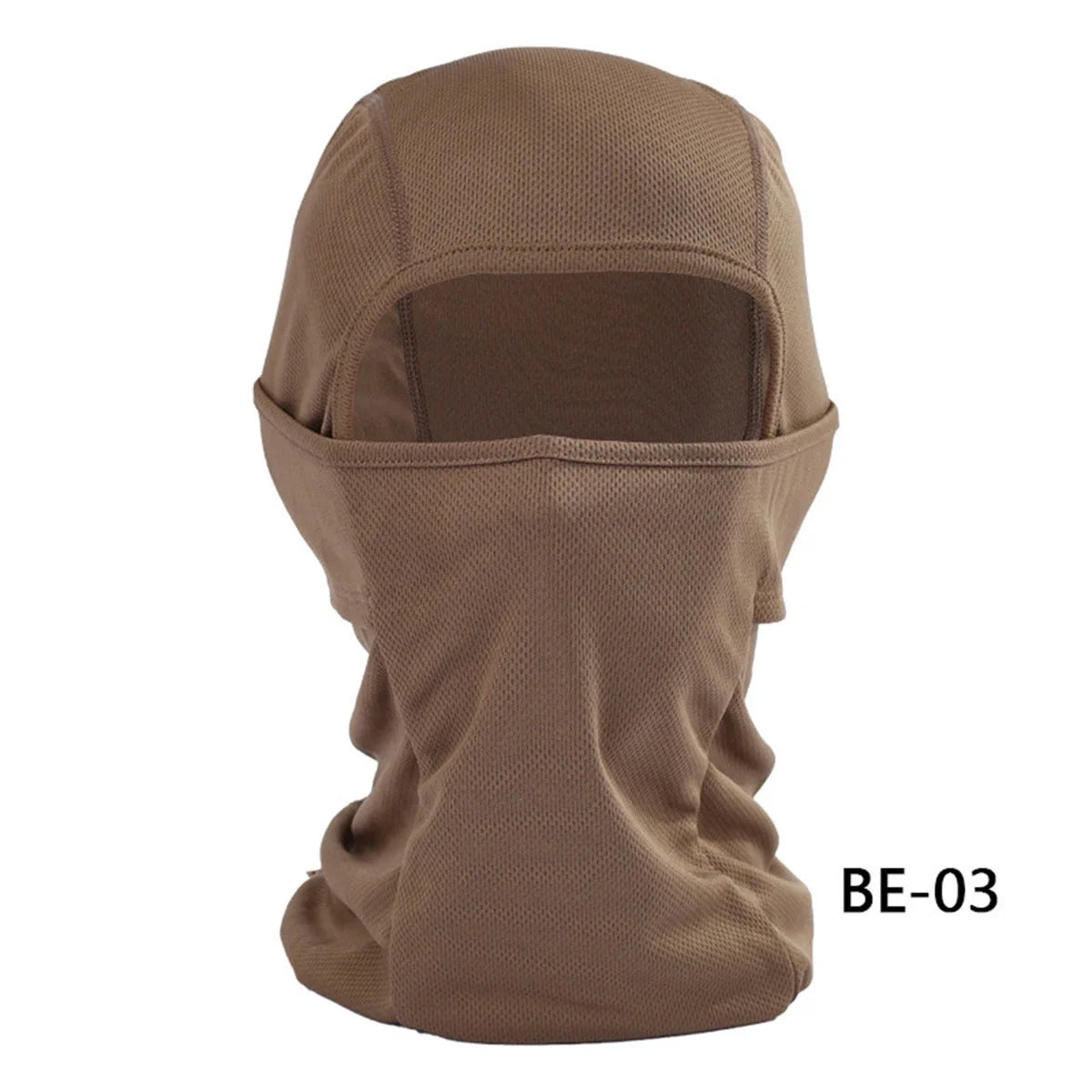 Breathable tactical balaclava in multiple colors for outdoor and professional use