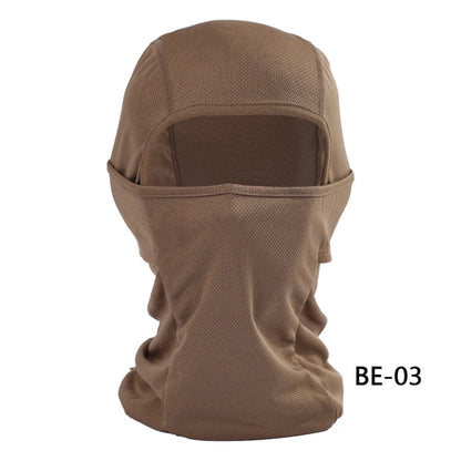 Breathable tactical balaclava in multiple colors for outdoor and professional use