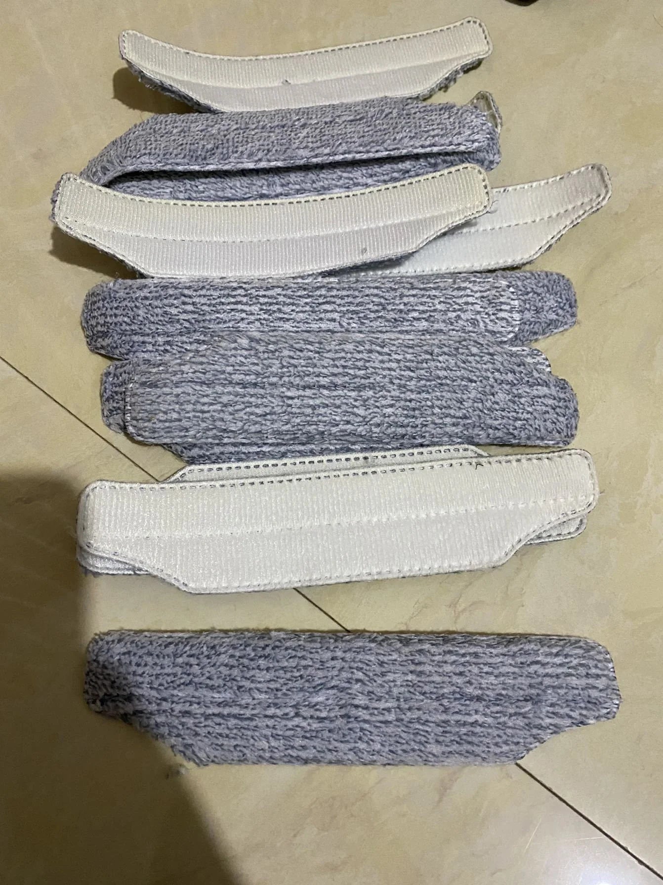 3-in-1 hand push sweeper with broom, dustpan, and trash bin in pink and blue colors