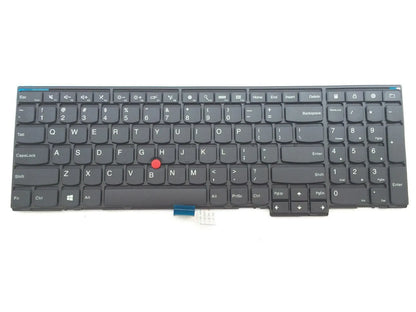 Black laptop keyboard replacement for Lenovo E531 W541 T550 W550 W550s models with USB connection