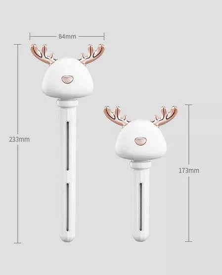 Donut mini humidifier USB car sprayer with compact design and unlimited water capacity