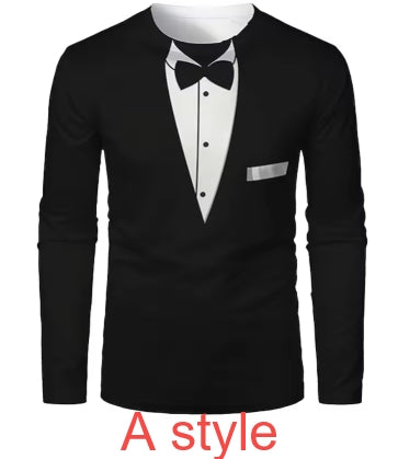 XMARTIAL Tuxedo Rash Guard - Long & Short Sleeve Options