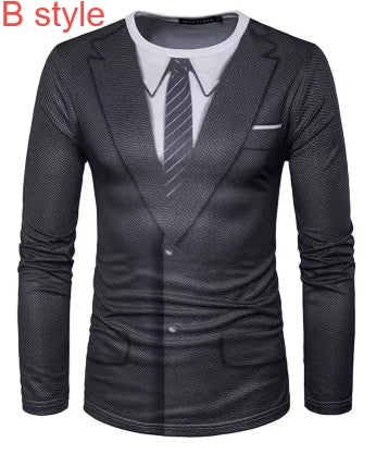 XMARTIAL Tuxedo Rash Guard - Long & Short Sleeve Options
