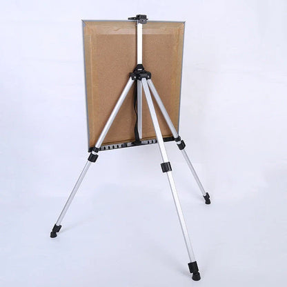 Adjustable aluminum alloy painting stand with carrying bag, perfect for artists and students