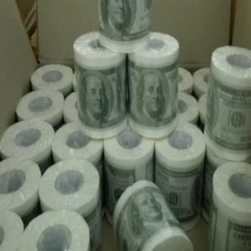 Hillary Donald Trump Roll It 2-ply toilet paper with 240 knots per roll