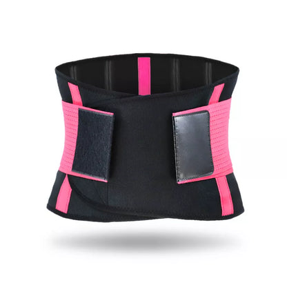 Neoprene sports belt for lower back support during fitness activities