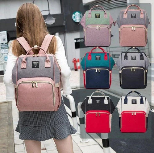 Stylish and spacious Mummy Backpack for moms, perfect for carrying baby essentials