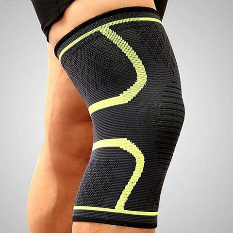Breathable anti-slip knee support in various colors and sizes