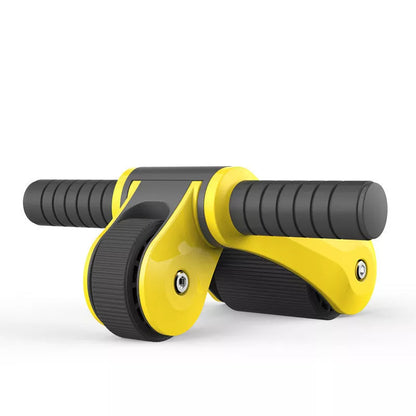 Folding abdominal wheel in various colors for silent, effective core workouts