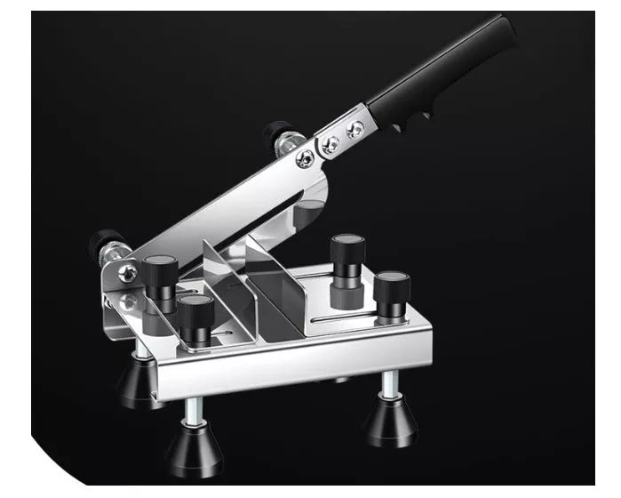 Universal Slicer with adjustable nut and ergonomic handle for easy slicing