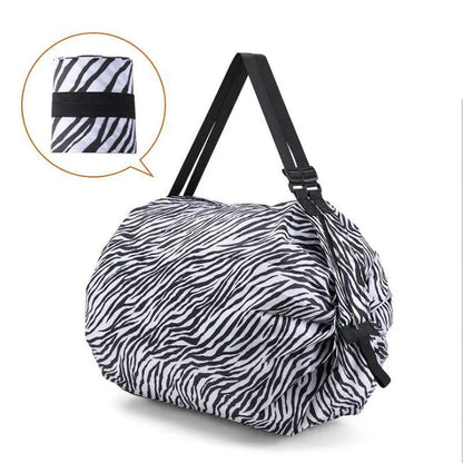 Foldable Large-Capacity Tote Bag with Extended Storage Space, Made of Durable 210D Oxford Cloth in Various Colors