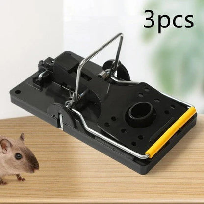 Highly effective reusable mouse traps with durable construction and responsive mechanism for reliable pest control in the home
