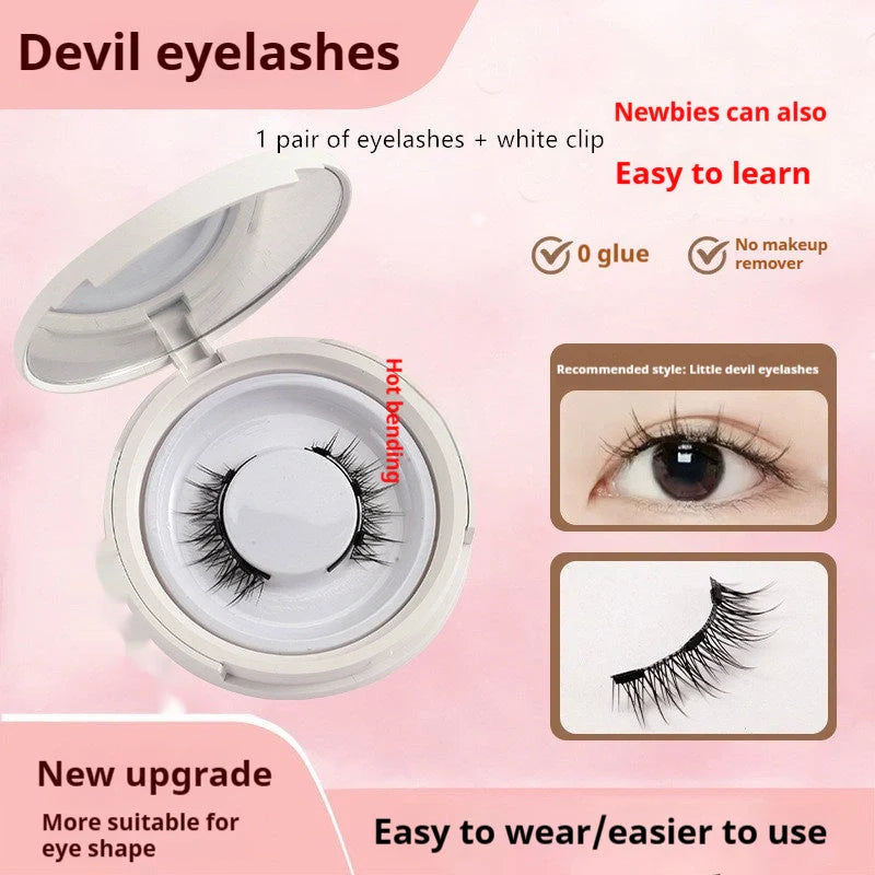 Magnetic Suction False Eyelashes in various styles and options for customizable glamour
