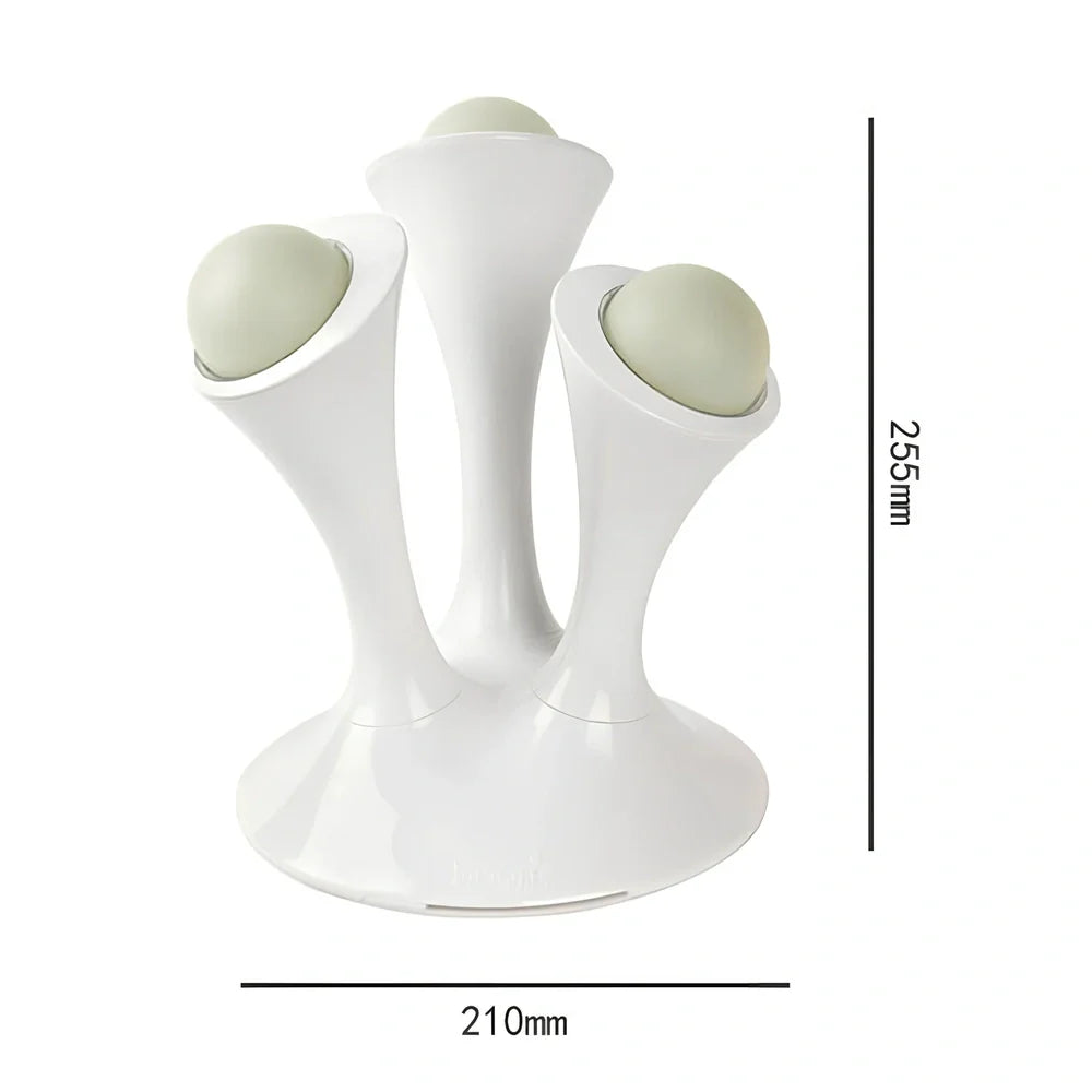 Mushroom-shaped LED night light, 21.5cm base, 26cm height, 7-colour adjustable for bedside ambiance