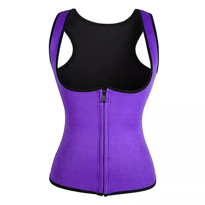 Neoprene zipper-style ladies body tummy court corset for yoga and fitness