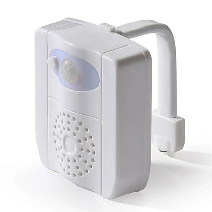 White bathroom LED lamp with UV anti-virus technology and ABS shade operating at 5V