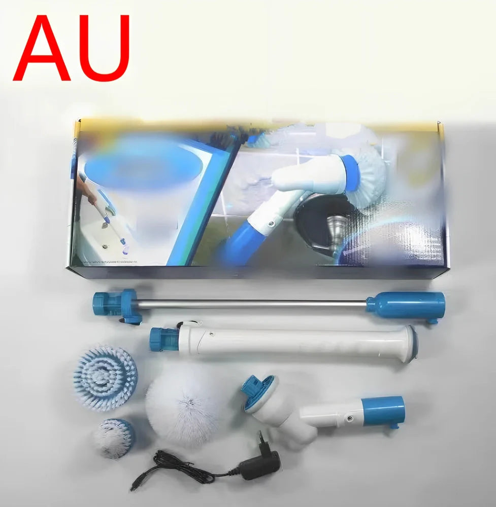 Refillable soap dispenser cleaning brush with silicone bristles and ergonomic handle for pots and pans