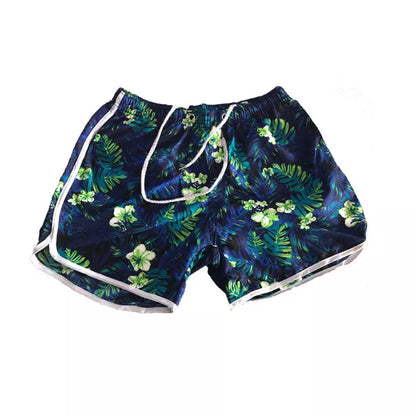 Summer beach casual shorts in various colors and sizes, made from quick-dry polyester fiber