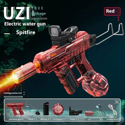Ice Mouse electric water gun toy with 500ml water tank and high-speed firing system
