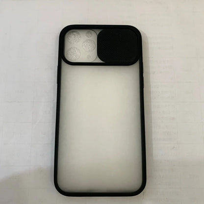 Frosted Surface Camera Protection Mobile Phone Case with Starry Sky Design for iPhone