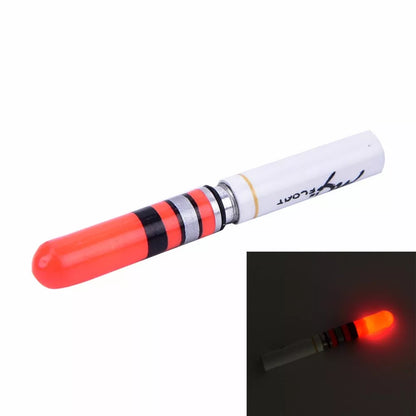 Battery operated LED fishing float for night fishing in dark waters