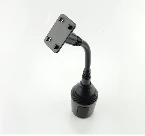 Adjustable car cup holder and smartphone mount with 360-degree rotation and eco-friendly ABS design