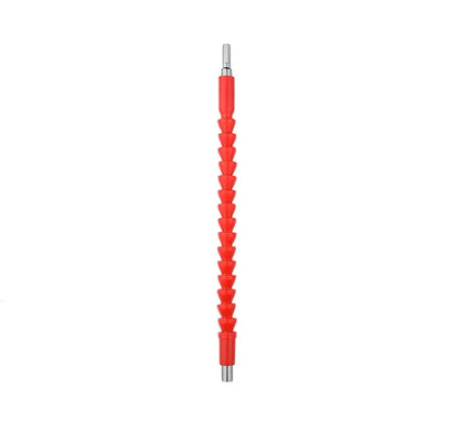 Flexible shaft drill bit in various lengths and colors for accessing tight spaces during DIY home improvement projects