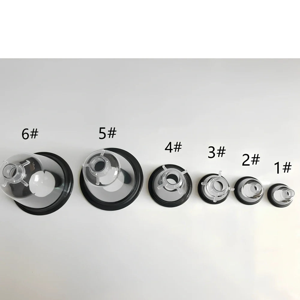 Clear plastic veterinary oxygen mask for pet respiratory treatment with adjustable straps