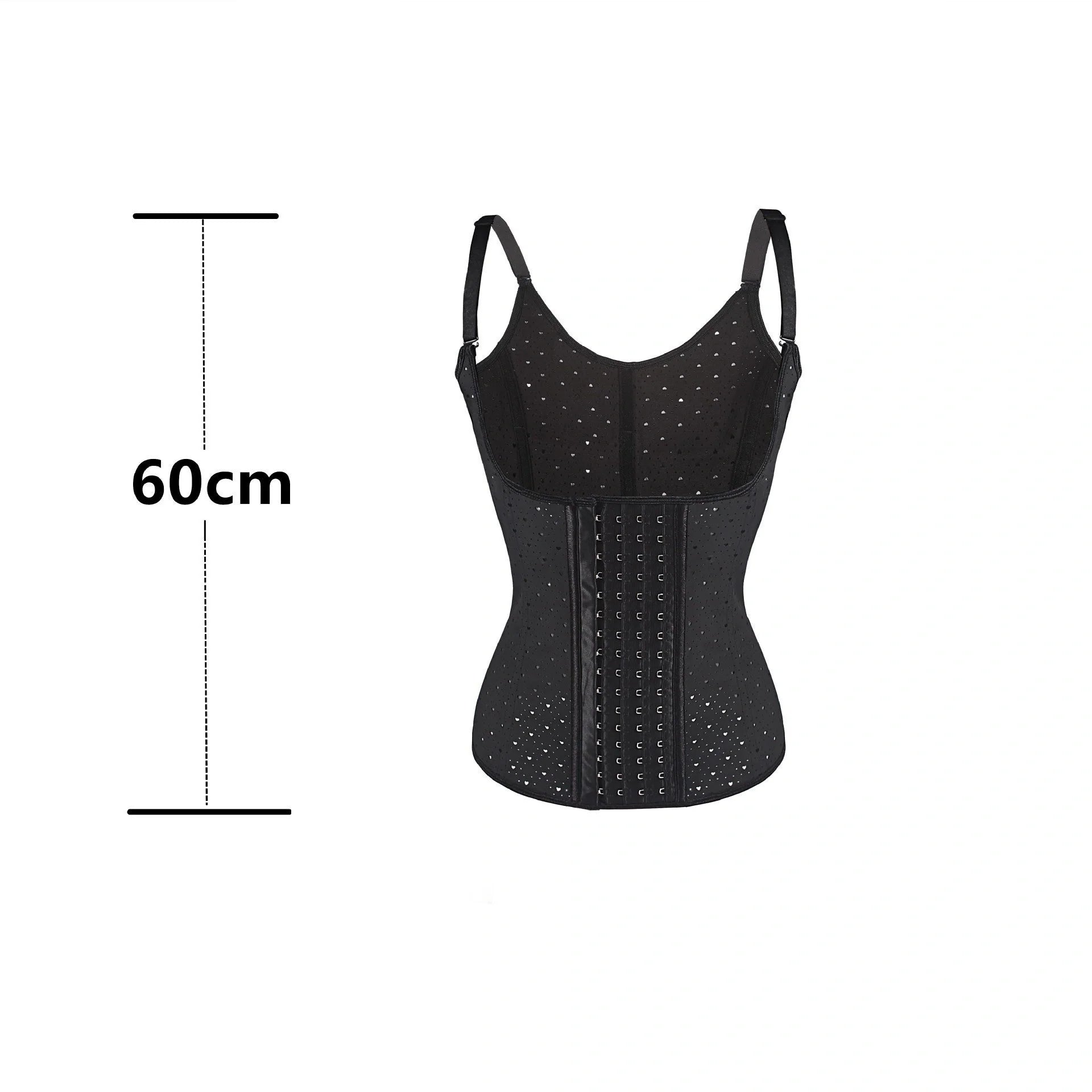 Latex body shapewear in black and skin color options for waist shaping and support