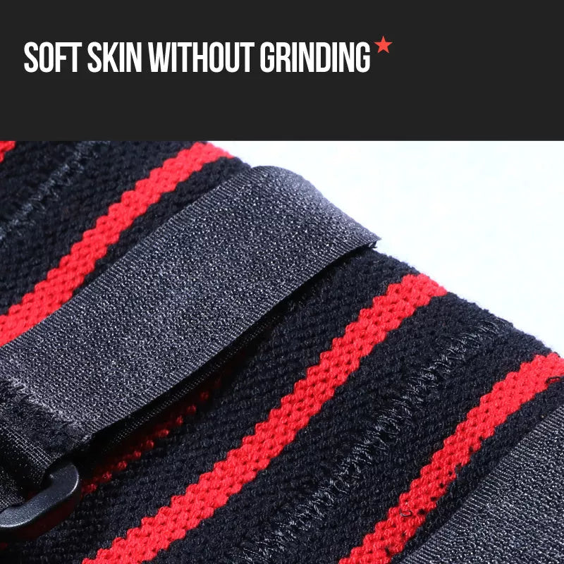 Fitness elbow squat deep hard pull bench type in black/red for heavy lifting support