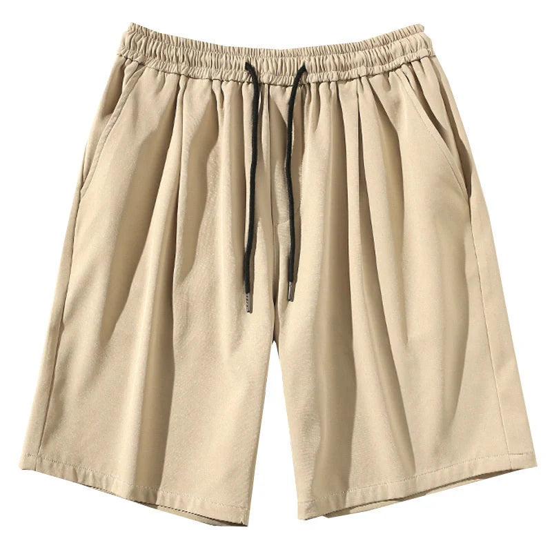 Women's quick-drying breathable wide-leg track shorts in various colors