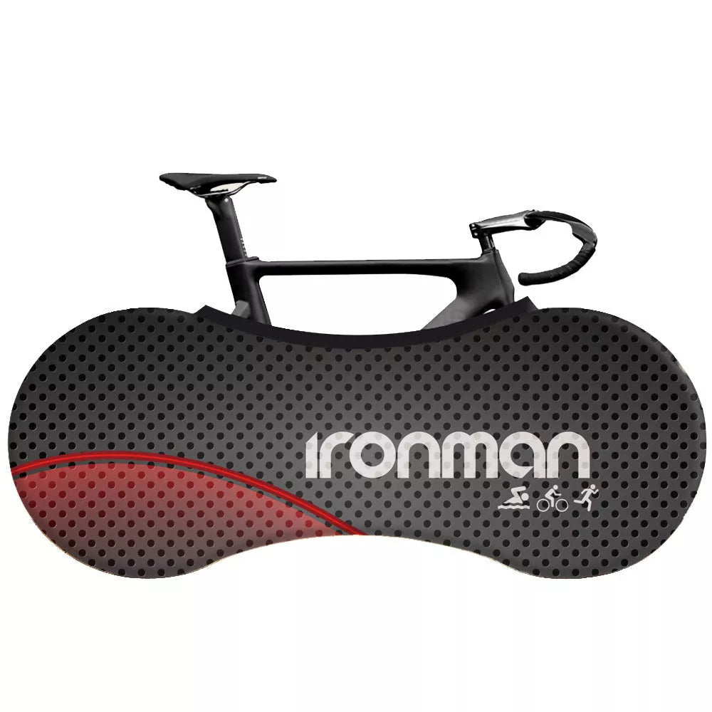 Customizable bicycle tyre cover with super elasticity for durable tyre protection