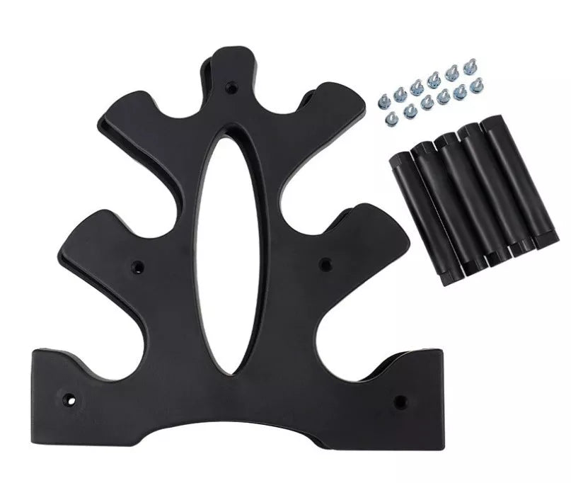 PVC Fitness Dumbbell Rack Holder for home gym organization