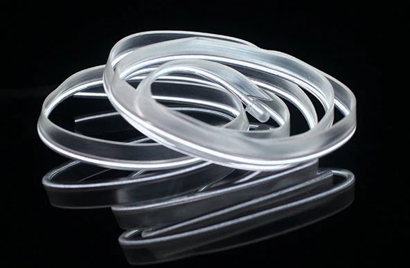 Flexible LED strip lights in various colors for neon party decor, bicycle, and dance lighting