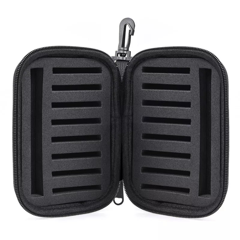 16-piece composite sequin fishing set with attached bait and gear bag