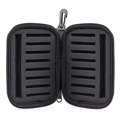 16-piece composite sequin fishing set with attached bait and gear bag