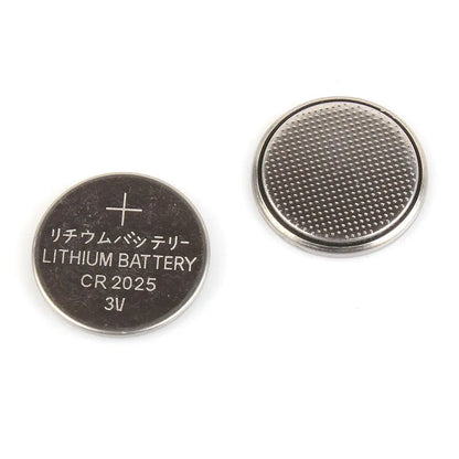 CR2032 CR2025 CR2016 3V alkaline button cell batteries showing 20mm diameter coin cells