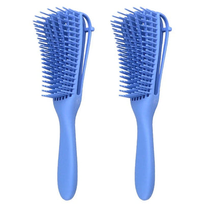 Knotted Haircut Massage Octopus Curling Comb in various colors for gentle detangling and scalp massage