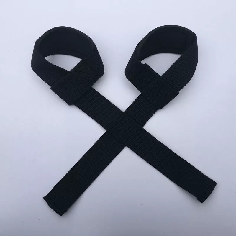 Non-slip booster wrist bandage for weightlifting, durable nylon material, dimensions 55 cm x 4 cm