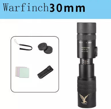 Telescopic Monocular HD Telescope with 10x300 magnification, waterproof and shockproof design