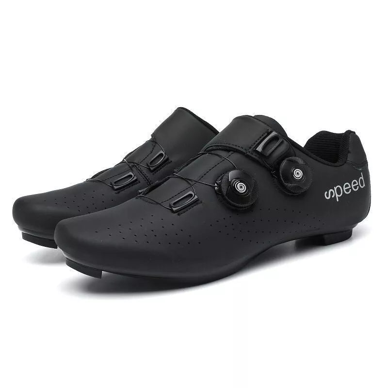 Road bike shoes with lock in various colors for outdoor sports