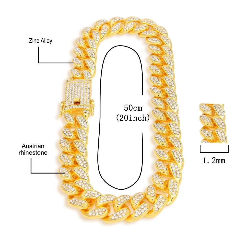 Roman Grain quartz watch set with black mesh band, square dial with roman numerals and diamond studs, plus matching bracelet and necklace